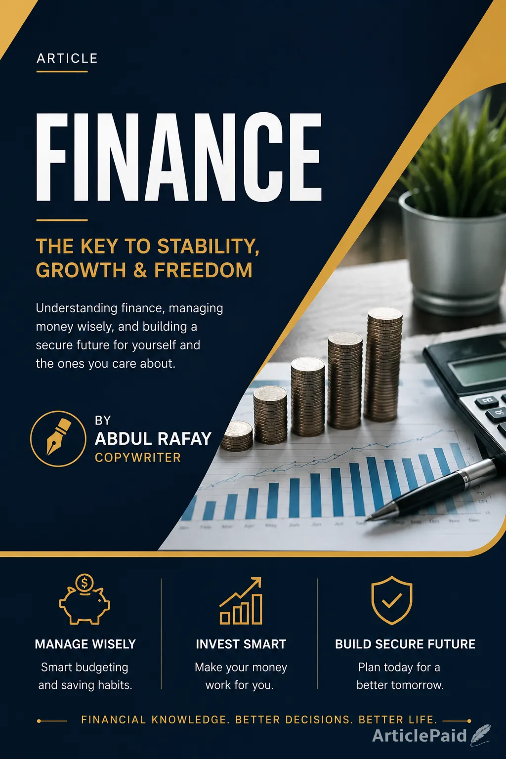 The Importance Of Financial Literacy In Everyday Life By Abdul Rafay Finance