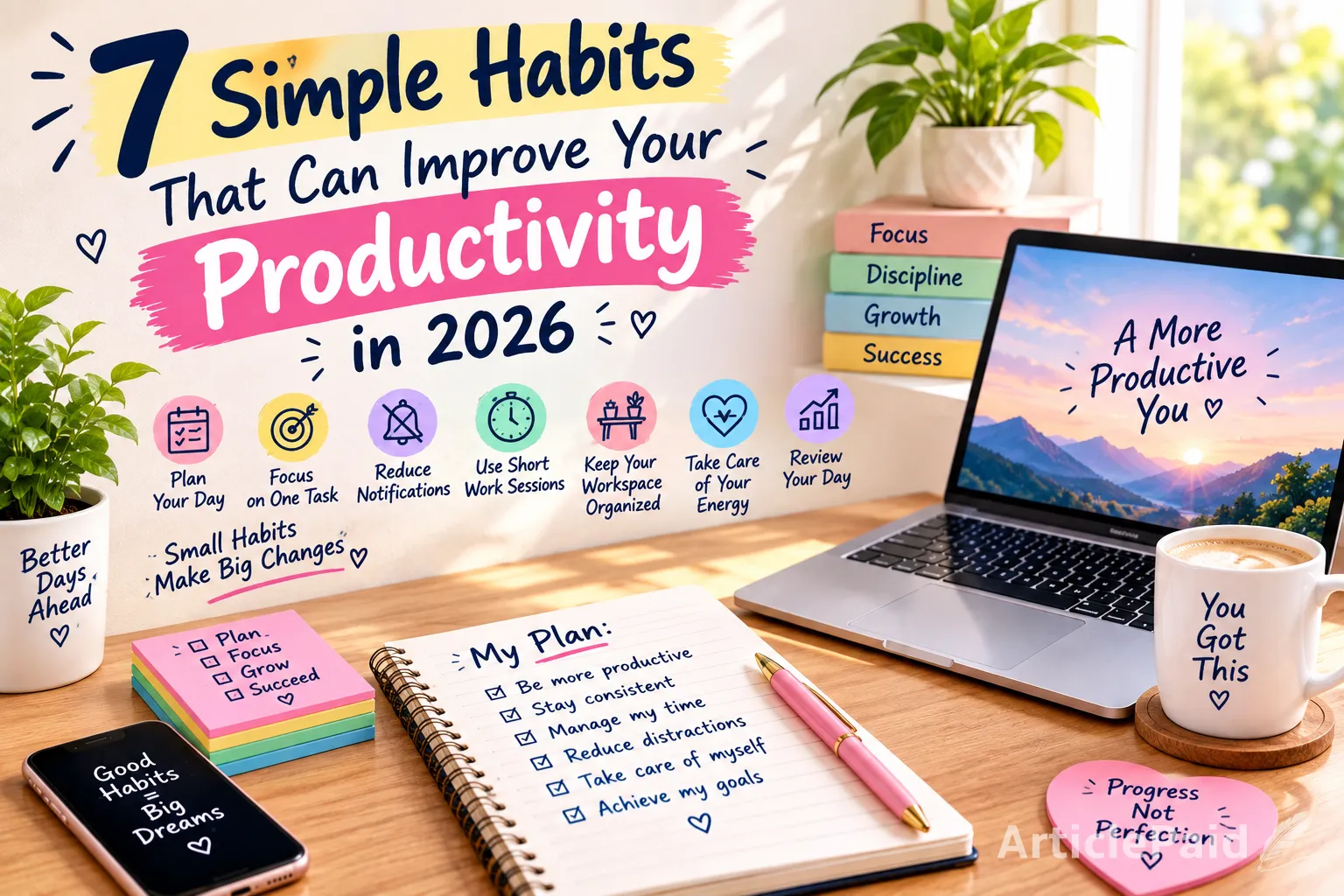 7 Simple Habits That Can Improve Your Productivity In 2026