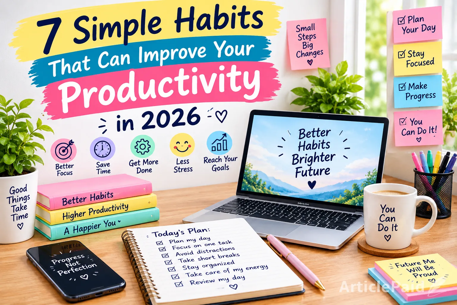 7 Simple Habits That Can Improve Your Productivity In 2026