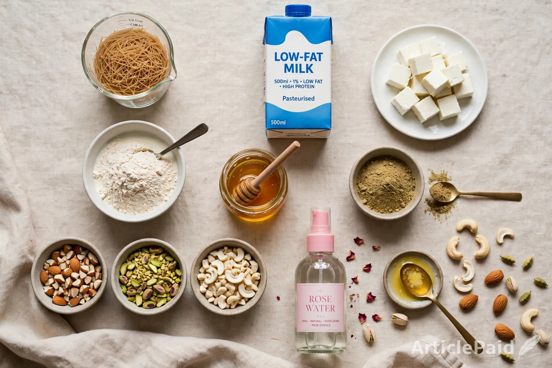 Creamy High Protein Vermicelli Rasmalai A Healthy Twist On A Festival Classic