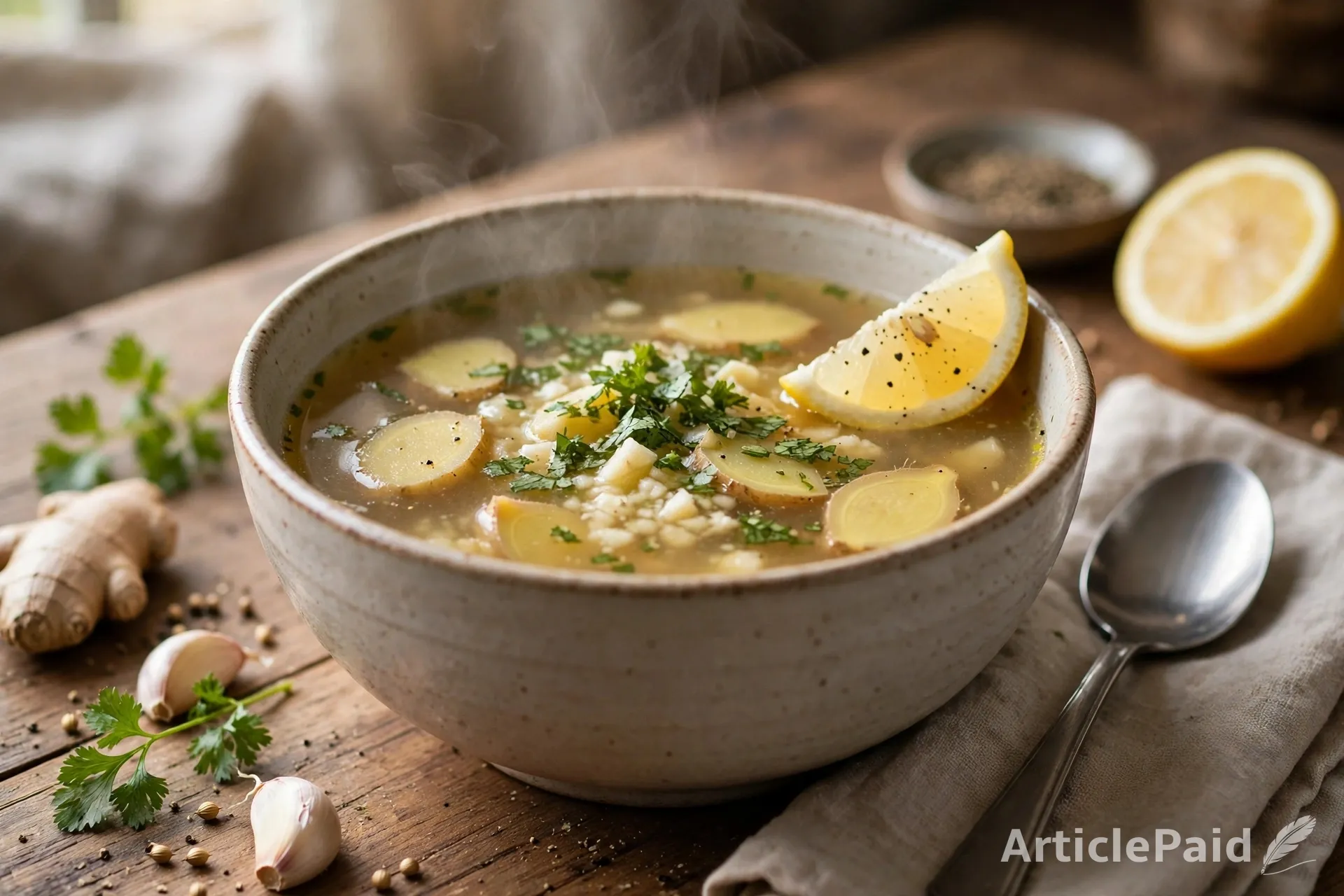 healthy-soup-for-cold-cough-comforting-ginger-garlic-soup